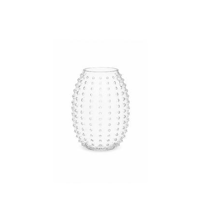 Florero de Vidrio con Relieve P