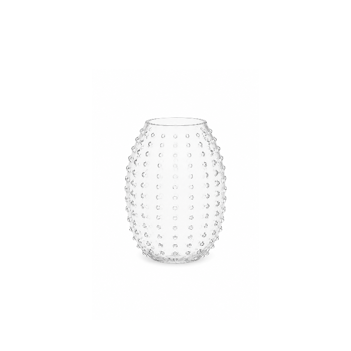 Florero de Vidrio con Relieve P